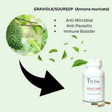 Load image into Gallery viewer, Natural Immune Booster with Graviola - Defense Charge